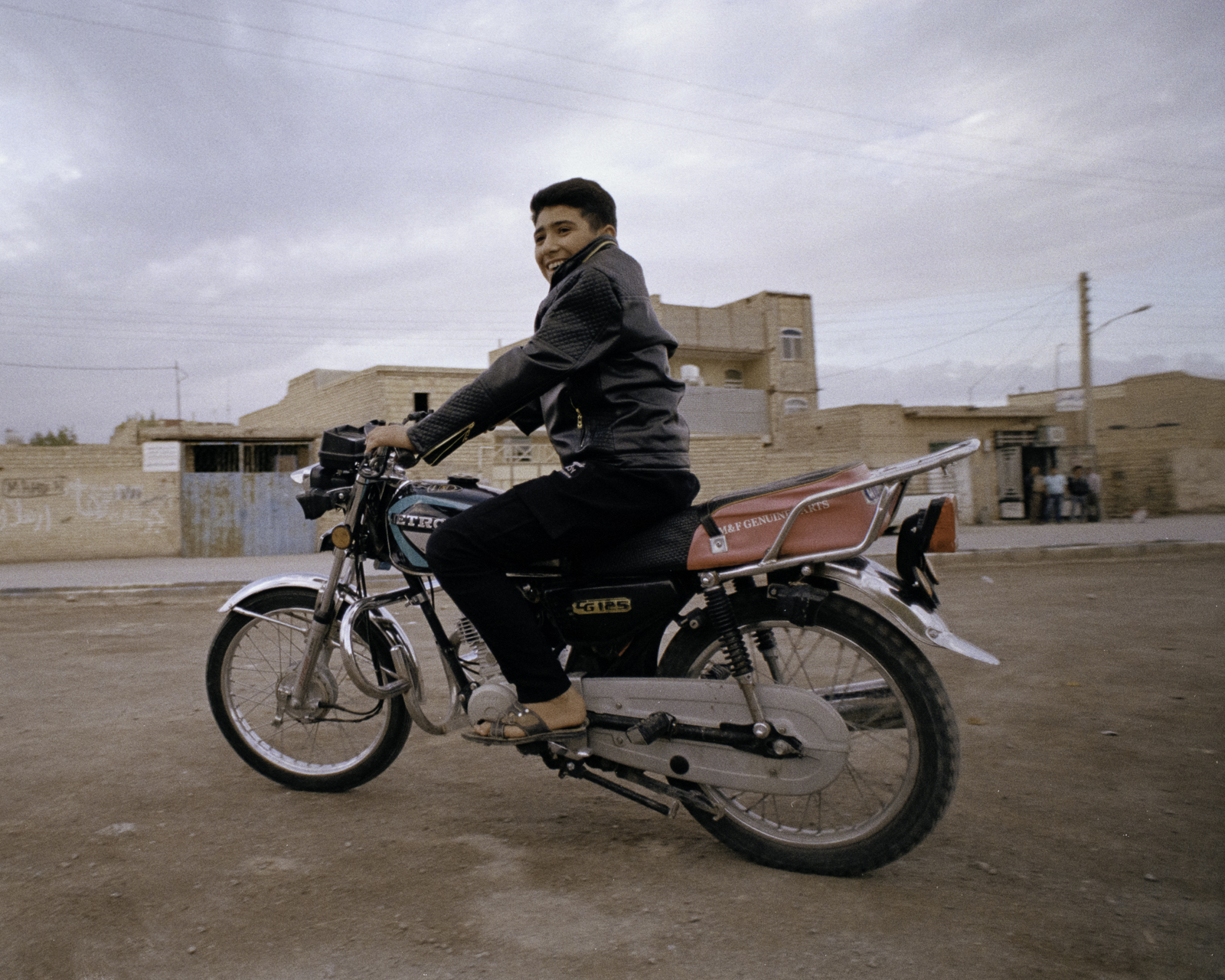 Boy on bike, Iran